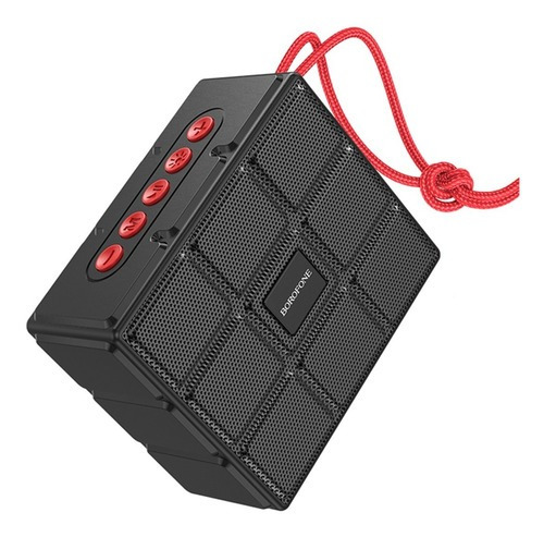 Bocina Inalámbrica Bluetooth Portátil Sport Colores Borofone Color Negro