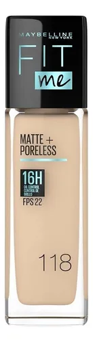 comprar Base De Maquillaje Fit Me Matte Maybelline 118 Light Beige
