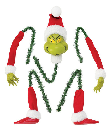 Figuras Decorativas Grinch Para Árbol De Navidad, 5 Unidades