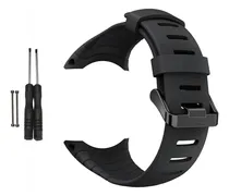 Comprar Pulseira Compatível Com Suunto Core All Black, Regular Black