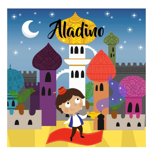 Libro De Cuento Aladino 24 Paginas Art & Craft