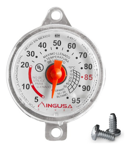 Carátula Indicador Nivel De Gas Tanque Estacionario Ingusa