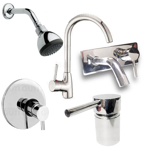 Set Griferia Baño Ducha P Bide M C Tempest Flor Ducha Hydros