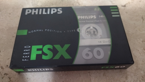 Fita K7 Philips Fsx 60 Lacrada