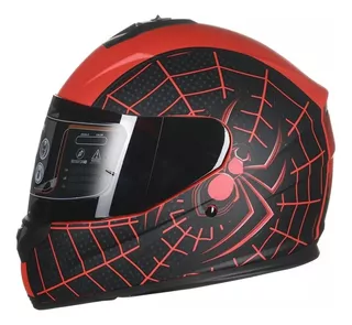 Casco Integral Moto Edge Marvel Spiderman Mm Motos.shop