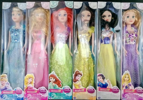 Muñecas Princesas Disney - Blanca Nieves, Ariel, Entre Otras