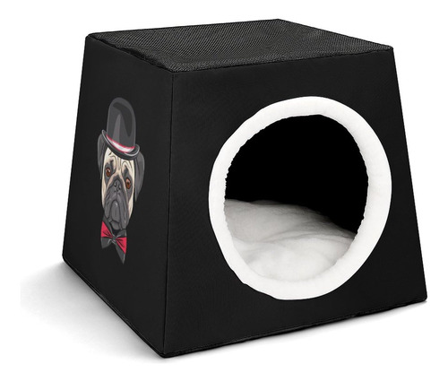 Cute Pug Dog Dog House Cat Tent Durable Waterproof For Pet S