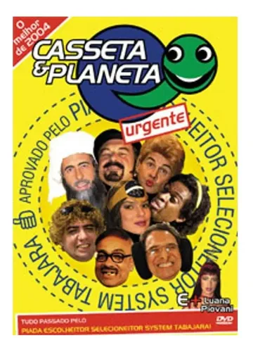 Dvd Casseta E Planeta Urgente O Melhor De 2004 - Orig. Novo