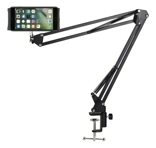 Soporte Sujetador Brazo Metálico Flexible Celular Tablet