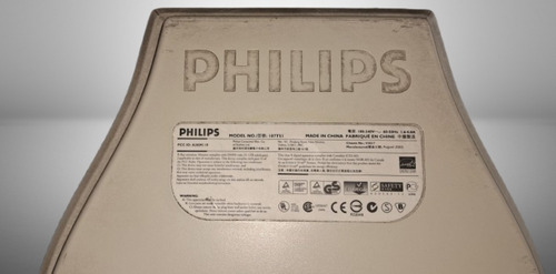 Monitor Pc Philips 15.6 Crt Tubo Mod 107 Energy Star Gris Claro (Usado)