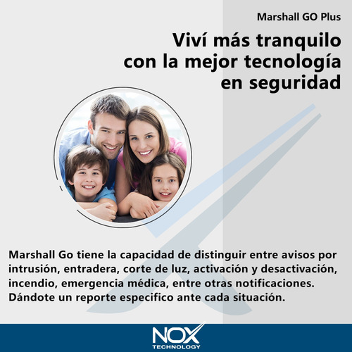 Alarma Para Casa Inalámbrica Marshall Go Plus Wifi Exterior