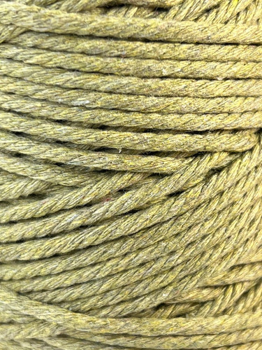 Algodón Torcido 3mm Color Madera.
