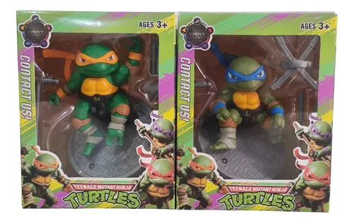 Figura Animada Juguete Tortugas Coleccionable Diseño Héroes