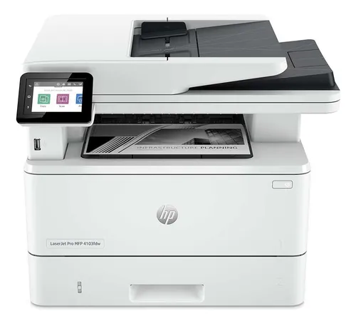 comprar Multifuncional Hp Laserjet Pro Mono Mfp 4103fdw Duplex Rede