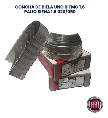 Concha De Biela Fiat Ritmo Uno Palio Siena 1,6/8v 020/050