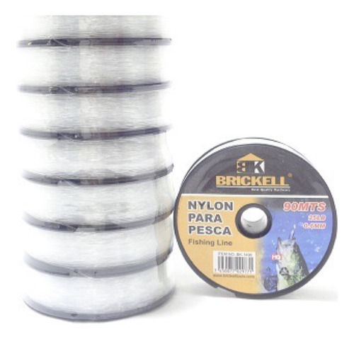  Nylon De Pesca 0.6mm/90m/25lb X 10 Pcs