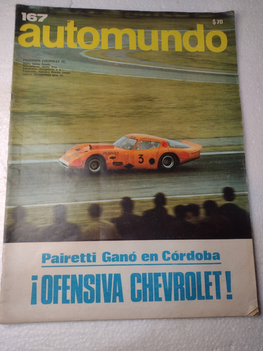 Revista Automundo  Nº167 Julio 1968  