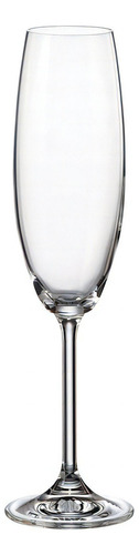 Conjunto Gastro Bohemia X6 da Copa Cristal Champagne 230 ml