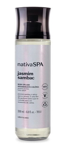 Nativa Spa Splash Jazmin Sambac - mL a $250