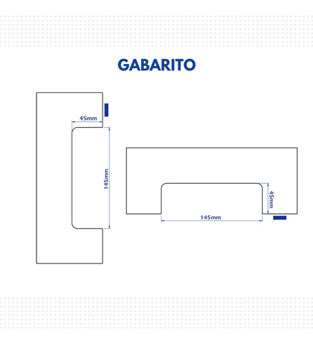 Kit Fechadura 1520ta E Contra Fechadura 1504ta Porta Vidro Cor Branca