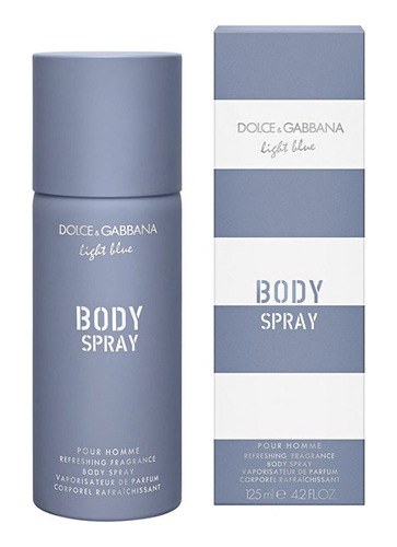 Dolce & Gabbana Light Blue Body & Hair Spray 125 Ml Varon