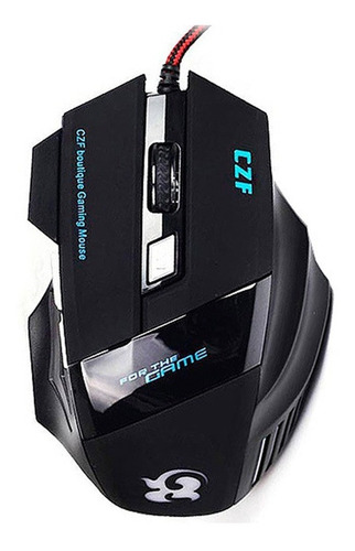 Imagen 6 de 7 de Mouse Gamer T6 2.400 Dpi 6 Botones