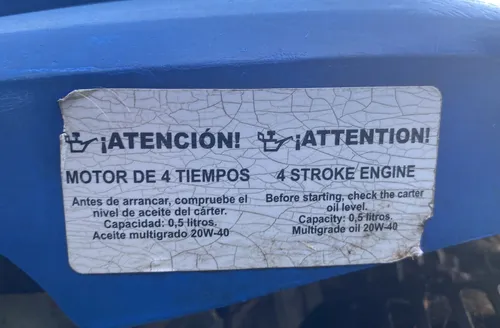 Cortadora De Césped Marca Hyundai 5 Hp 4 T (Usado)