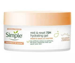 Crema Facial Simple Protect Andglow 72 H 50ml