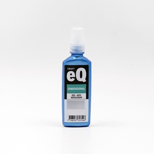 Eq Arte Dimensional 40 Cc Azul Metalizado