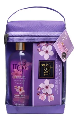 Afirmar Te mejorarás una vez Maja Flor De Ciruelo Fragancia De 240ml + 3 Jabones De 100g | MercadoLibre Afirmar Te mejorarás una vez Maja Flor De Ciruelo Fragancia De 240ml + 3 Jabones De 100g | MercadoLibre
