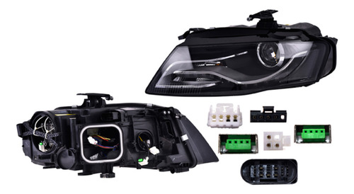 Faro Izquierdo Audi A4 2009 2012 Leds