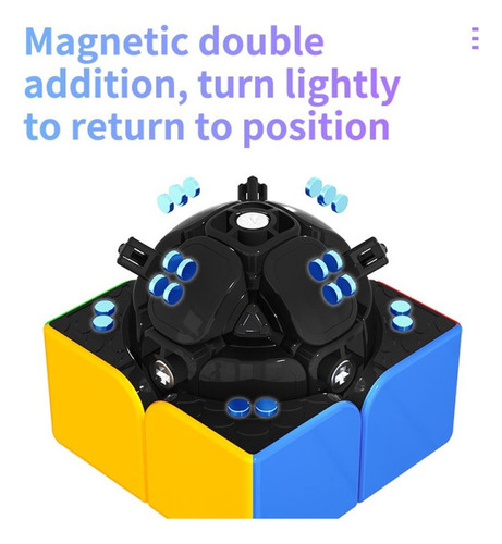 Cubo Magico 2x2 Magnético Diansheng Solar S2 M 50mm