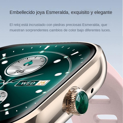 Para Smartwatch Da Fit Sport 1.9 Acero Inox. Bluetooth