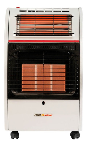 Heat Wave, Calefactor Portatil 2 En 1 Gas Lp 3 Radiantes