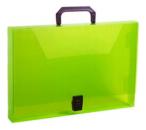 Portafolio Plástico Acco P1661 Con Broche Y Asa-varios Color Color Recibe 1 de los 4 diseños disponibles