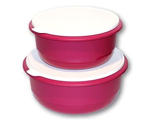 Tupperware Juego 2 Cuenco S Para Mezclar 6 9,5 Litro Color