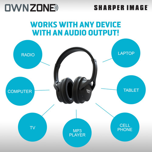 Auriculares Inalámbricos Recargables Para Tv Own Zone De Sha