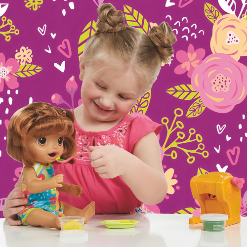 Boneca Baby Alive Festa Das Massas Morena - Hasbro E3696