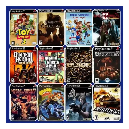 OS 15 MELHORES JOGOS DE LUTA PARA PS2 ! 