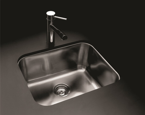 Lavaplatos Simple G50 Rectangular Bajo Cubierta Con Rebalse