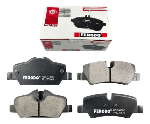 Pastillas Freno Ceramica Ferodo Mini Clubman Trasera