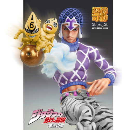 Figura Jojos Guido Mista Super Action Statue - Medicos