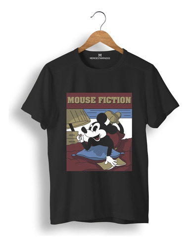 Remera: Mouse Fiction Memoestampados
