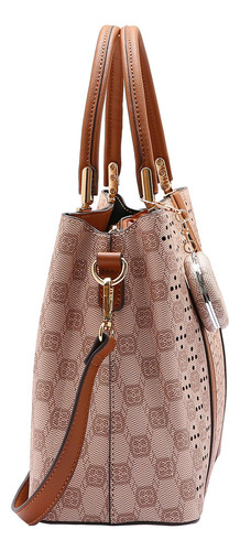 Bolsa Chenson Original New Cristal Alça de Mão Marrom 3485025
