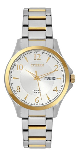 Reloj Citizen Quartz Bf2005-54a Caballero Ts