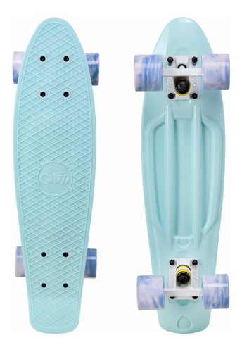 Cal 7 Ruedas De Remolino Mini Cruiser De 22.5 Pulgadas (liri