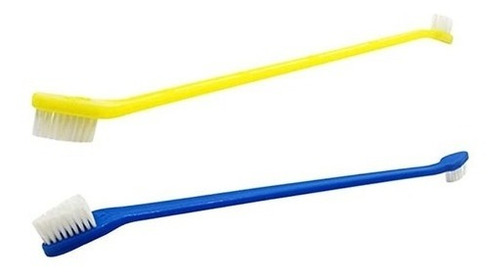 Cepillo De Dientes Largo Doble X 2 Ud Para Perros Mascota