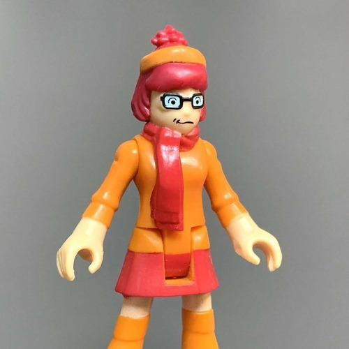 Boneco Scooby Velma  Imaginext  7cm 