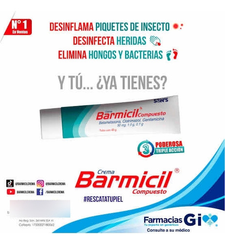 Barmicil Compuesto Crema 40 Gr