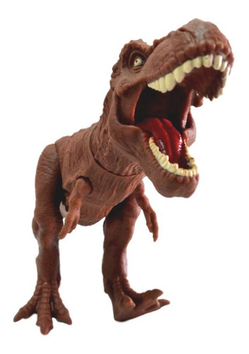 Imagem 4 de 7 de Brinquedo Dinossauro 50 Cm Tiranossauro Rex Vinil - Miketa